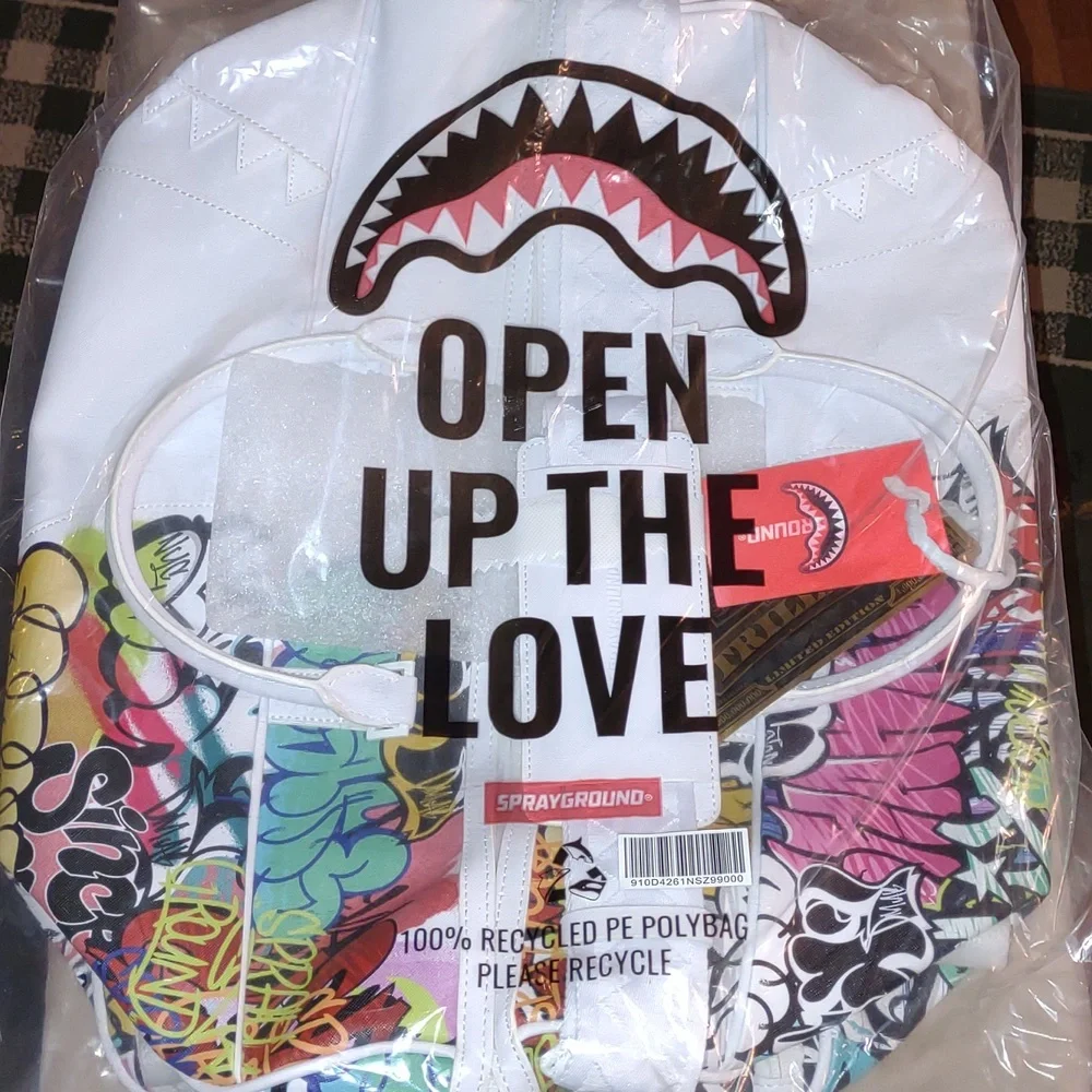 ๐SPRAYGROUND๐ฆ Halfgraff Duffle Bag Cosplay Great! - Picture 11 of 11
